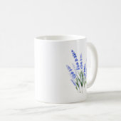 Wasserfarbe Lavender Bouquet Kaffeetasse (VorderseiteRechts)