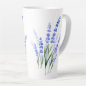 Wasserfarbe Lavender Bouquet Milchtasse (Rechte Ecke)
