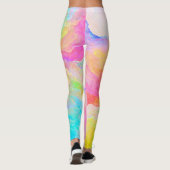 Wasserfarbe Leggings (Rückseite)