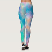 Wasserfarbe Leggings (Rückseite)