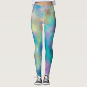 Wasserfarbe Leggings (Vorderseite)