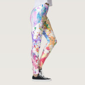Wasserfarbe Leggings (Rechts)