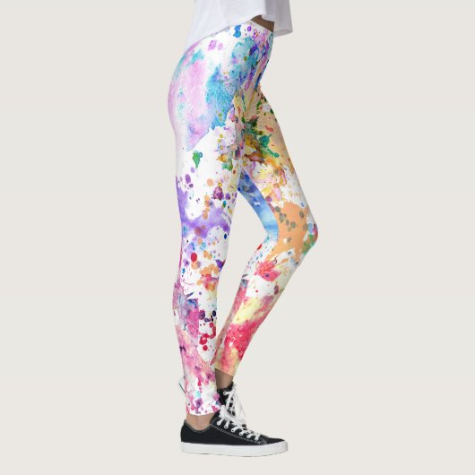 Wasserfarbe Leggings (Rechts)