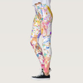 Wasserfarbe Leggings (Links)
