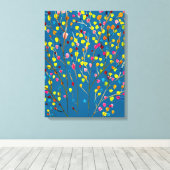 Wasserfarbe Leinwanddruck (Insitu (Holzboden))