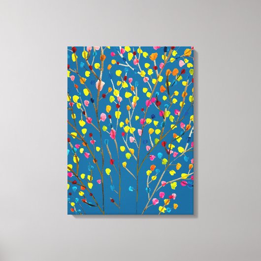 Wasserfarbe Leinwanddruck (Vorderseite)