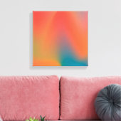 Wasserfarbe Leinwanddruck (Insitu (Wohnzimmer))