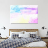 Wasserfarbe Leinwanddruck (Insitu (Schlafzimmer))