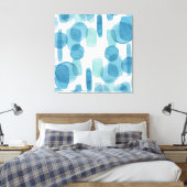 Wasserfarbe Leinwanddruck (Insitu (Schlafzimmer))