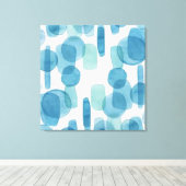 Wasserfarbe Leinwanddruck (Insitu (Holzboden))