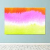 Wasserfarbe Leinwanddruck (Insitu (Holzboden))