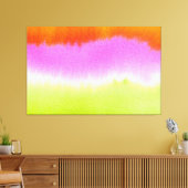 Wasserfarbe Leinwanddruck (Insitu (Wohnzimmer))