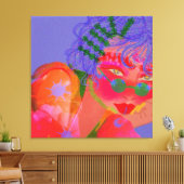 Wasserfarbe Leinwanddruck (Insitu (Wohnzimmer))