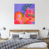 Wasserfarbe Leinwanddruck (Insitu (Schlafzimmer))