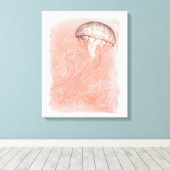 Wasserfarbe Leinwanddruck (Insitu (Holzboden))