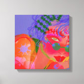 Wasserfarbe Leinwanddruck (Vorderseite)