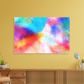 Wasserfarbe Leinwanddruck (Insitu (Wohnzimmer))