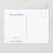 Wasserfarbe Lila Blütenwerbung Ankündigung (Rückseite)