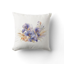 Wasserfarbe Lila Iris Bouquet