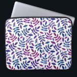 Wasserfarbe lila und blaue Blumenmuster Laptopschutzhülle<br><div class="desc">Wasserfarbe lila und blaue Blattmuster Muster Laptop-Ärmel. Bitte kontaktieren Sie mich,  wenn Sie weitere Informationen benötigen.</div>