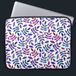 Wasserfarbe lila und blaue Blumenmuster Laptopschutzhülle<br><div class="desc">Wasserfarbe lila und blaue Blattmuster Muster Laptop-Ärmel. Bitte kontaktieren Sie mich,  wenn Sie weitere Informationen benötigen.</div>