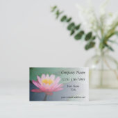 Wasserfarbe Lilly Pond Visitenkarte (Stehend Vorderseite)