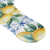 Wasserfarbe-Limonenblaue Fliesenschneidbrett Schneidebrett (Ecke)