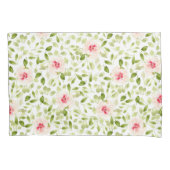 Wasserfarbe locker ausdrucksstarker Sommer blumenr Kissenbezug (Vorderseite)