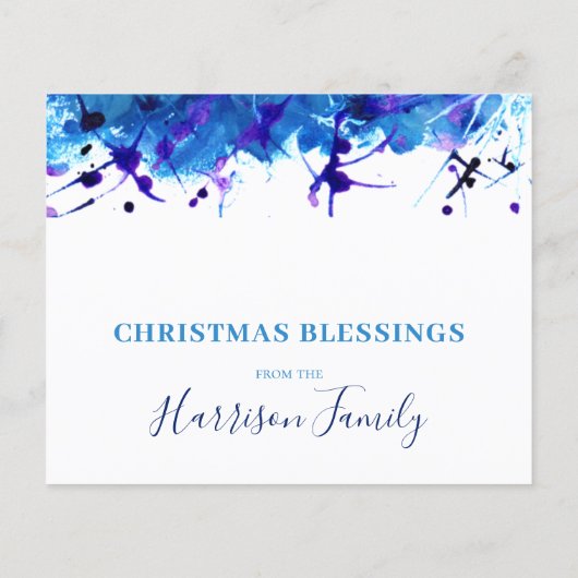 Wasserfarbe Madonna und Kind (Rückseite)