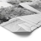 Wasserfarbe Madrid Skyline Poster - Spanien Stadts (Ecke)