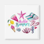 Wasserfarbe Magnet (Vorne)