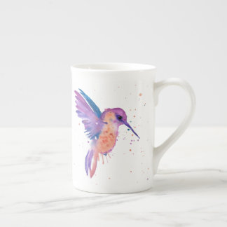 Wasserfarbe-Malerei-Kolibri-Tasse Porzellantasse