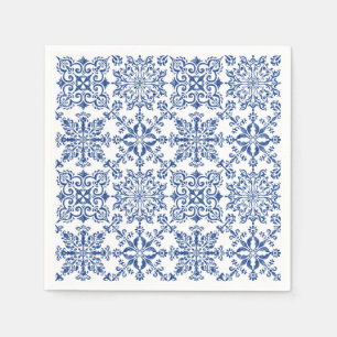Wasserfarbe Mandala Azure harter Kunststoff Unters Serviette