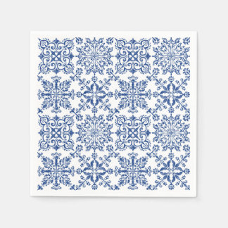 Wasserfarbe Mandala Azure harter Kunststoff Unters Serviette