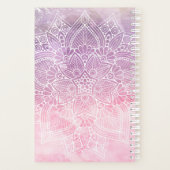 Wasserfarbe Mandala Holistische Heilung & Spiritua Planer (Rückseite)