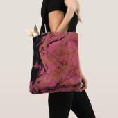 Wasserfarbe, Marmor Tasche (Von Nahem)