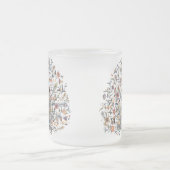 Wasserfarbe Mattglastasse (Mittel)