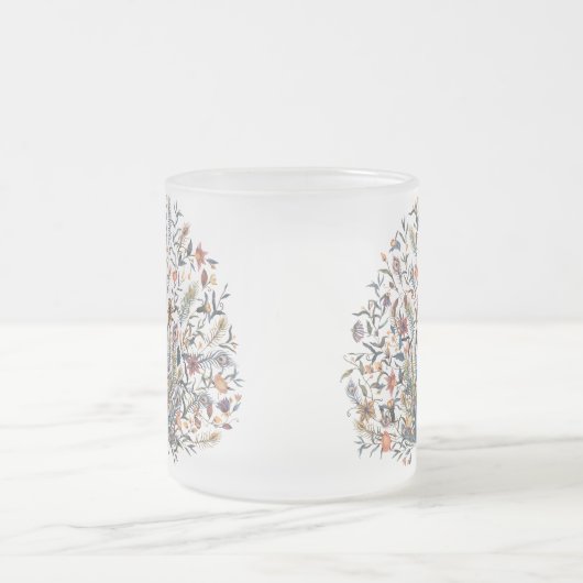 Wasserfarbe Mattglastasse (Mittel)