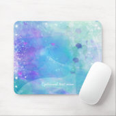 Wasserfarbe Meerjungfrau Schwanz Fantasie Verzaube Mousepad (Mit Mouse)