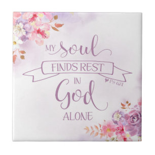 Wasserfarbe Mein Soul Finds Erholung, S 62:1 Fliese