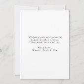 Wasserfarbe Merry Christmas Cotton Grüne Lantern (Rückseite)