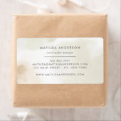 Wasserfarbe minimale abstrakte natürliche Eleganz (Insitu)