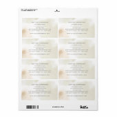 Wasserfarbe minimale abstrakte natürliche Eleganz (Vorne)