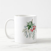 Wasserfarbe Mistletoe Kaffeetasse (Links)