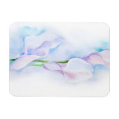 Wasserfarbe mit 3 Callas Magnet (Horizontal)