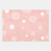 Wasserfarbe mit weißen Flecken 1 Papiertücher Geschenkpapier Set (Vorderseite)