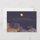 Wasserfarbe Moderne Abstrakte Mitzvah DANKE (Rückseite)