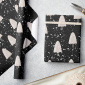 Wasserfarbe Moderne Minimalistische Weihnachtsbaum Geschenkpapier