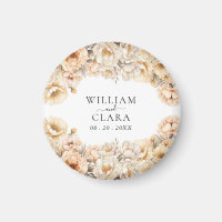 Wasserfarbe Moderne Peony Pastel Floral Hochzeit