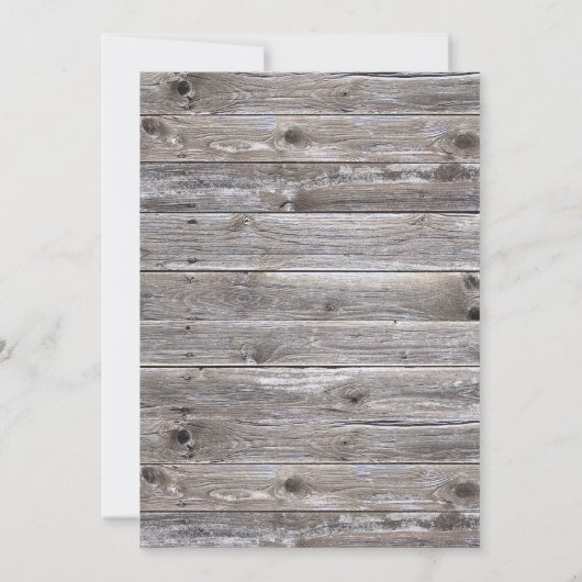 Wasserfarbe Moderne rustikale Brauerei Einladung (Rückseite)